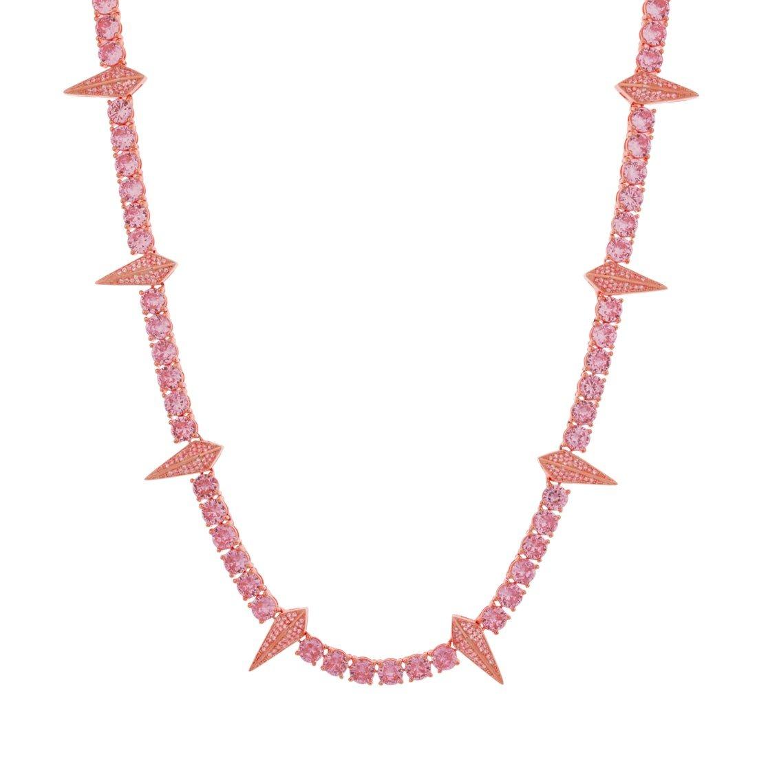 King Ice Wakanda Tennis Chain - Rose Gold - ROSE GOLD